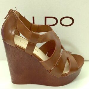 ALDO  ODILINIA WEDGE PLATFORM HEELS